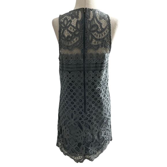 Flutter Dance & Marvel Women Size Medium Gray Lace Dress (30-481) - Picture 2 of 6